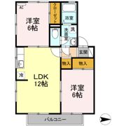 ハイカムール正円寺の間取り画像
