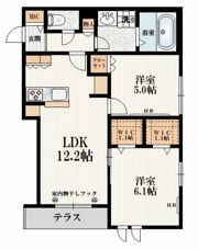 grace東山の間取り画像