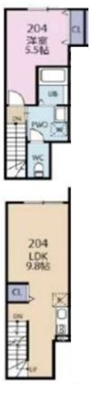 ラガール椎名町の間取り画像