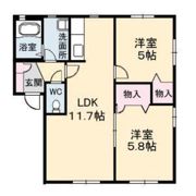 プレアデス大前の間取り画像