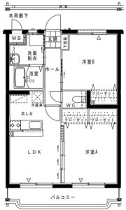 ユーミーパブロの間取り画像