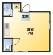 ハイツマツザキの間取り画像
