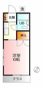 霞台ハイツの間取り画像