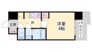 セレニテ三宮プリエの間取り画像