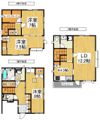 朝霞市仲町2丁目戸建の間取り画像
