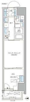 パークアクシス品川天王洲アイルの間取り画像