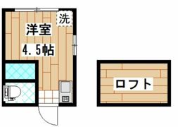 TM渡田向町Ⅱの間取り画像