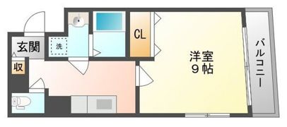 エスペランサ医大東の間取り画像