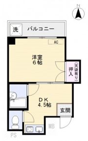 藤堂ビルの間取り画像