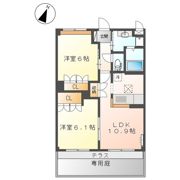 グランピエールAの間取り画像