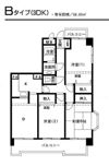 粟飯原マンションの間取り画像