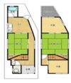 貸家 寝屋川市黒原新町の間取り画像