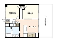 カルチェ・ヴェールE棟の間取り画像