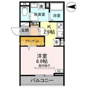 AKコンフォルト高崎栄町の間取り画像