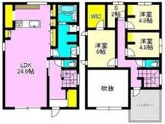 下之城町Y戸建の間取り画像