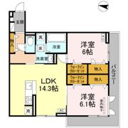 ラフィーネ南蔵王の間取り画像