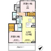 クレール鳥の間取り画像