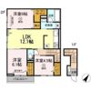 クレール花の間取り画像
