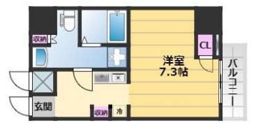 Alcoba日本橋の間取り画像