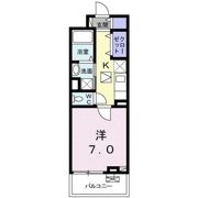 ドミールサワⅢの間取り画像