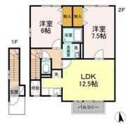 クレールの間取り画像