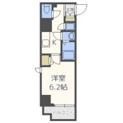 フォーチュン心斎橋イーストの間取り画像