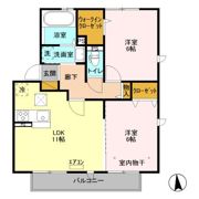 オアシスタナカの間取り画像