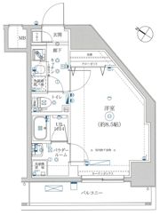 MAXIV CROS 竹の塚の間取り画像