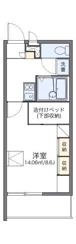 レオパレススカイの間取り画像