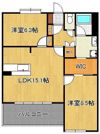 ルフォンド天神の間取り画像