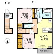 T-room前沢の間取り画像