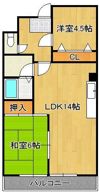 シェーネルボーネンの間取り画像