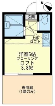 ユナイト 鶴見バレンシアの丘の間取り画像