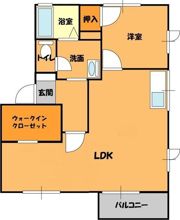 プランドールBの間取り画像