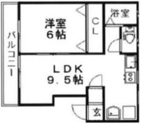 ホーエーハイツの間取り画像