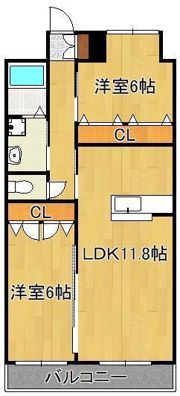 リード大手町の間取り画像