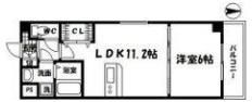 第5アローズ新大阪の間取り画像