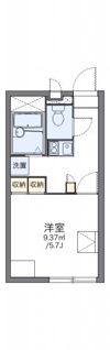 レオパレス谷万成の間取り画像