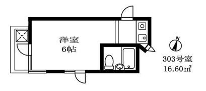 アビタシオン下高井戸の間取り画像