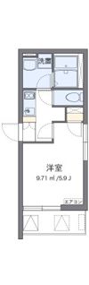 クレイノKOMOHANAの間取り画像