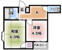 ヴァンベール垣内の間取り画像