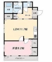 メゾン岩押の間取り画像