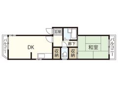 コーポ石堂の間取り画像