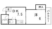 城村マンションの間取り画像