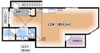 LUX SQUARE SHIMIZUの間取り画像