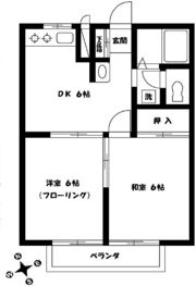 シェリール牟礼の間取り画像
