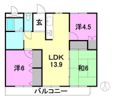 エクセレンス土居田の間取り画像