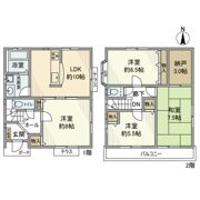 久木町戸建の間取り画像
