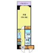 Rising place石川町の間取り画像