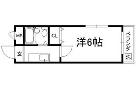 ハーフタイム21の間取り画像